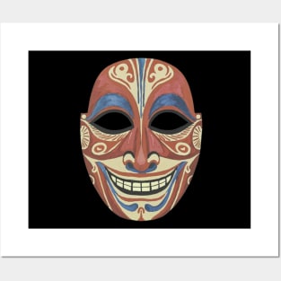 Noh Mask Posters and Art